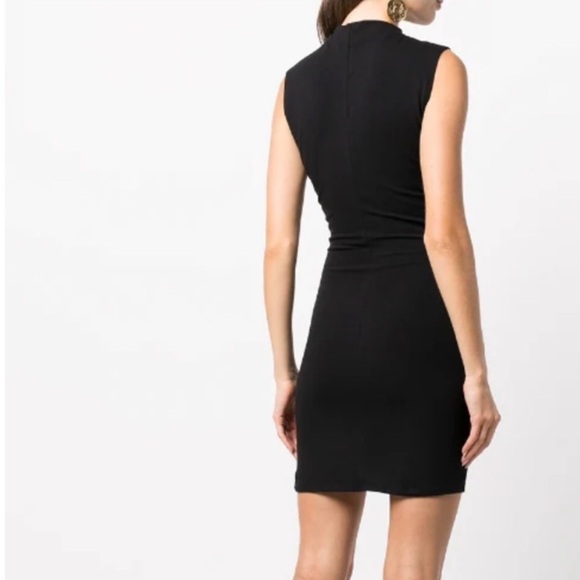 NEW REFORMATION Alden Mock Neck Mini Dress
Black, SIZE SMALL 1561 - Picture 4 of 13